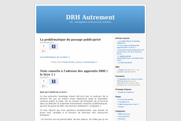 Default theme site design template sample