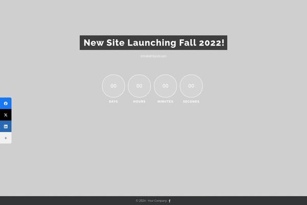 Highend theme site design template sample