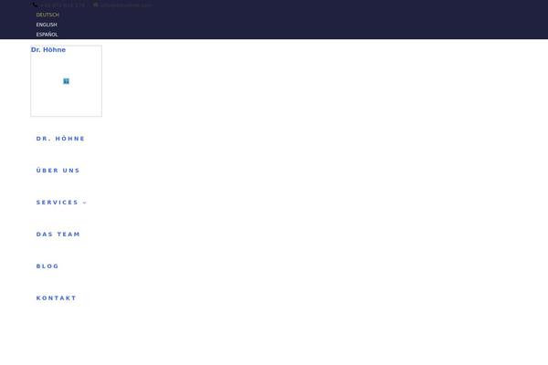 Site using Elementor plugin