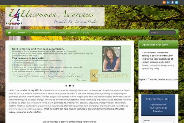 Site using Aspen Shortcodes and Widgets plugin