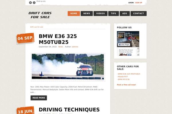 Publisher theme site design template sample