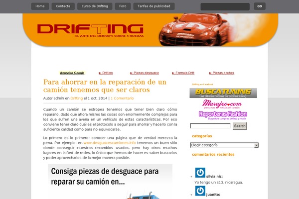 Quadro theme site design template sample