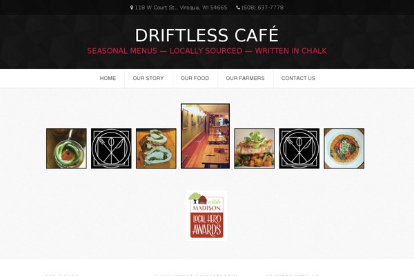 Savory theme site design template sample