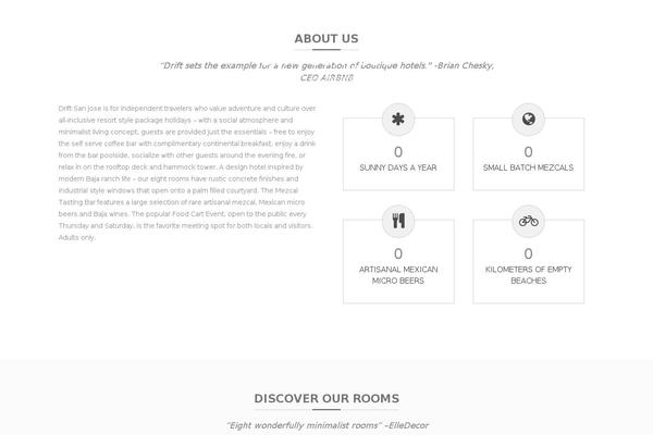 Authentic theme site design template sample