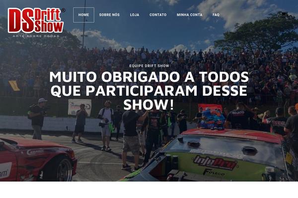 GrandPrix theme site design template sample