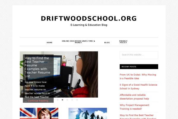 Daily Dish Pro theme site design template sample