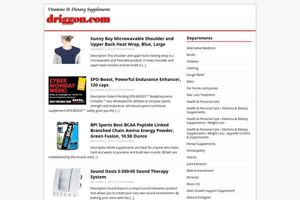 MH Magazine lite theme site design template sample