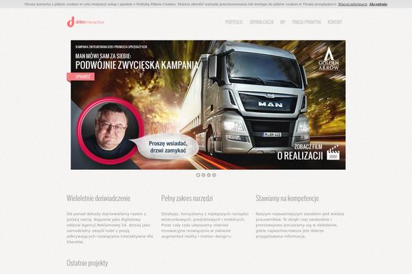 Good Minimal theme site design template sample
