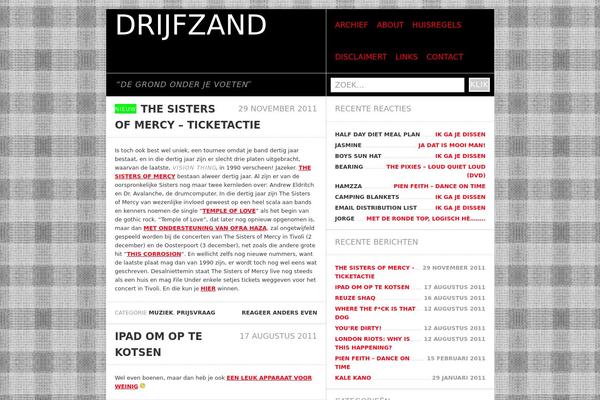drijfzand.com site used Steira