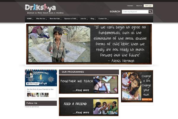 Wisdom theme site design template sample