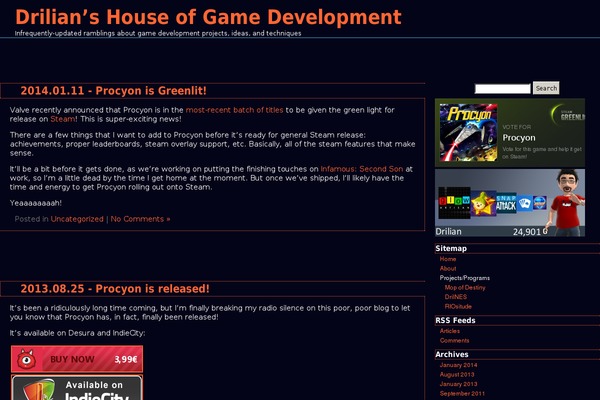 dril theme websites examples