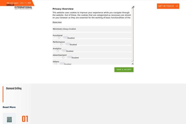 Industroz theme site design template sample