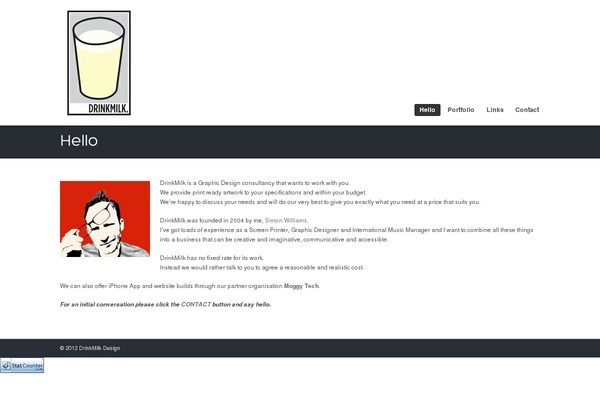 Promotion theme site design template sample