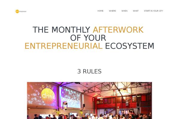 drinkentrepreneurs.org site used Doctype
