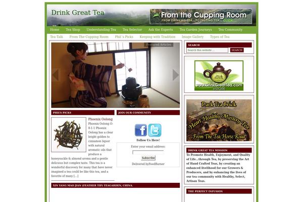 Lifestyle theme site design template sample