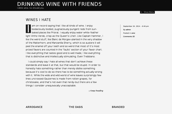 The Erudite theme site design template sample