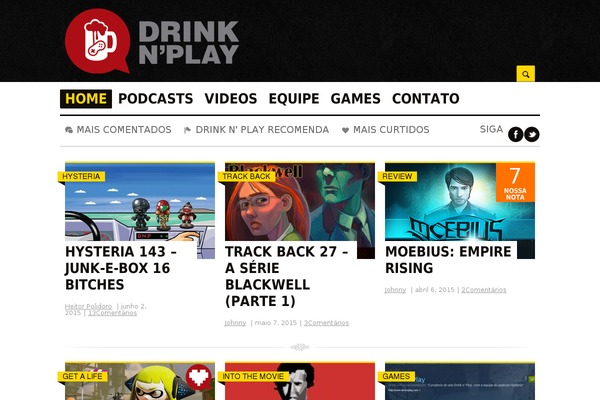 Cocoon-master theme site design template sample