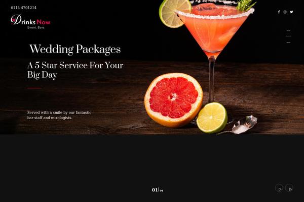 Ave theme site design template sample
