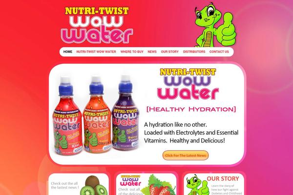 Wow theme site design template sample
