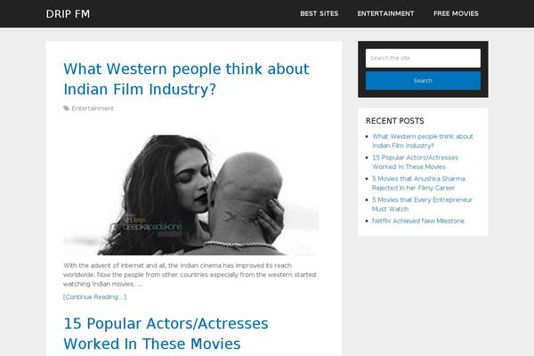 Schema theme site design template sample