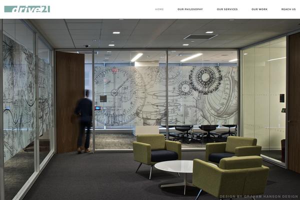 Ueneo theme site design template sample