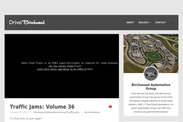 Breeze theme site design template sample