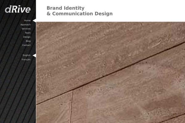 Drive theme site design template sample