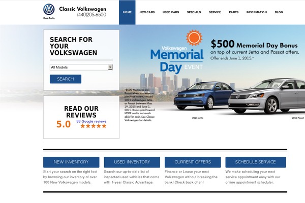 driveclassicvw.com site used Sirens