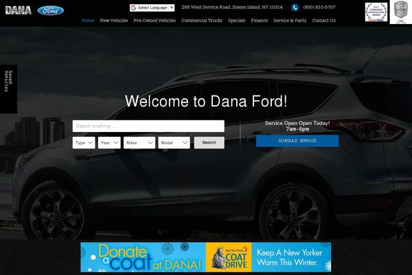 Dealer Inspire theme site design template sample