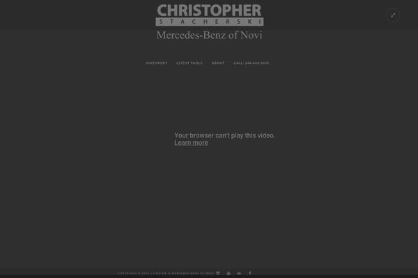 Kinetika theme site design template sample
