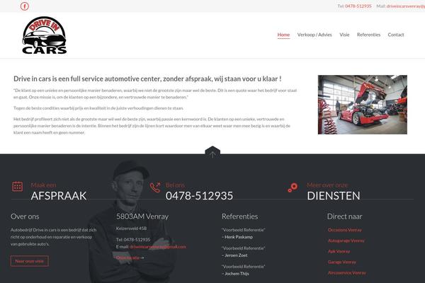 Site using Vamtam-push-menu plugin