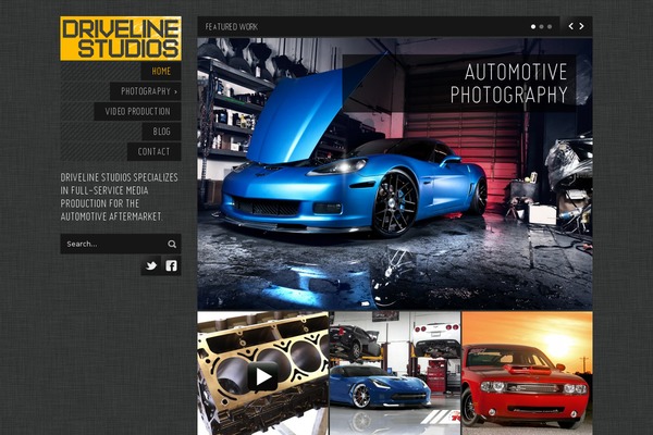 Showycase theme site design template sample