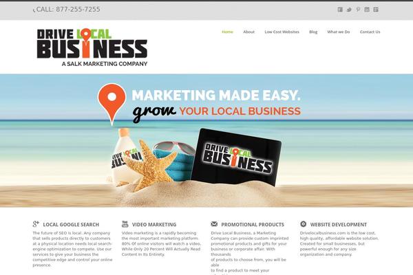 Gt3-wp-dixit theme site design template sample