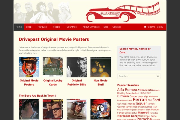 Canvas theme site design template sample