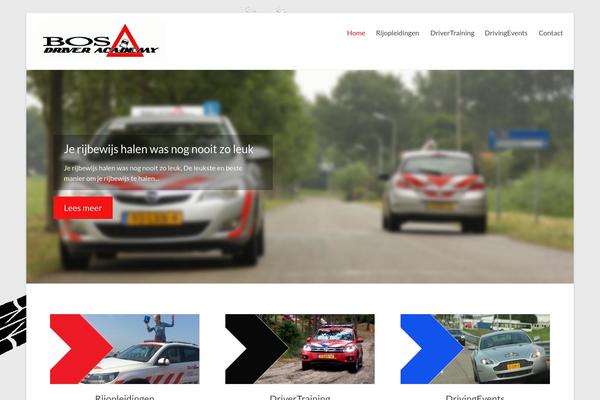 Spacious theme site design template sample