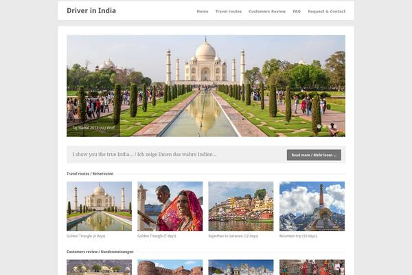 Uber theme site design template sample