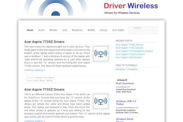 Sahifa theme site design template sample