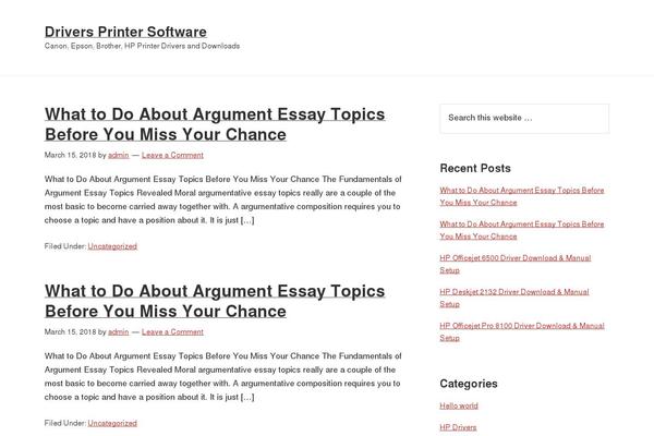 Site using Ultimate Posts Widget plugin