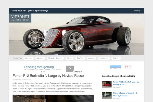 Meeta theme site design template sample