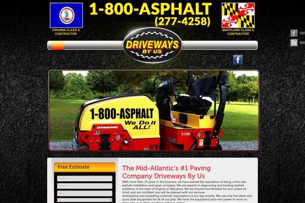 drivewaysbyus.com site used Driveway