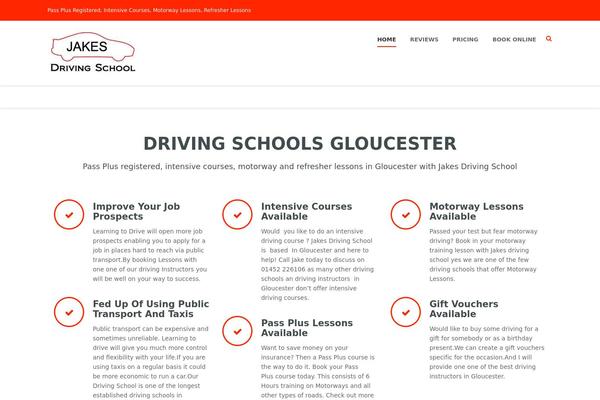 driving-school-pro theme websites examples