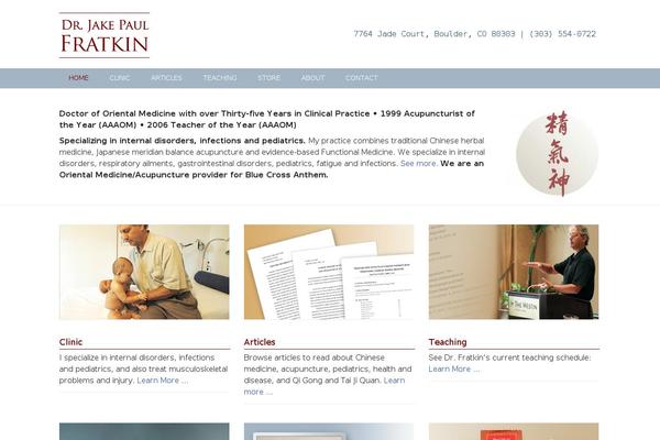 Enterprise Pro theme site design template sample