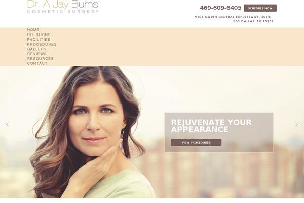 drjayburns.com site used Burns
