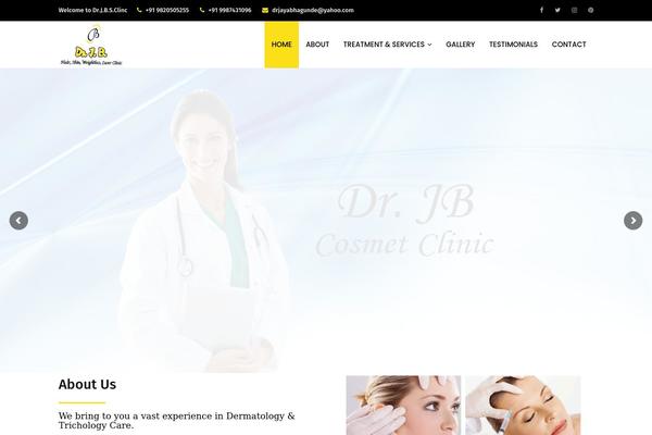 Redbiz theme site design template sample