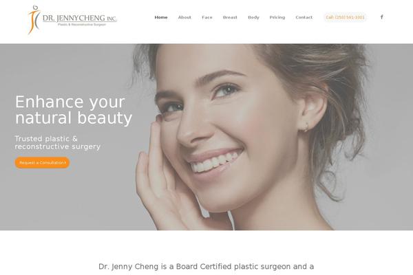 drjennycheng.com site used Valera Theme