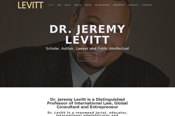 Divi child theme site design template sample