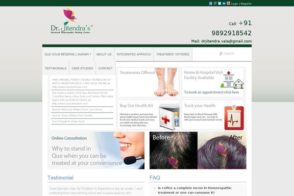 Site using SetMore Appointments plugin
