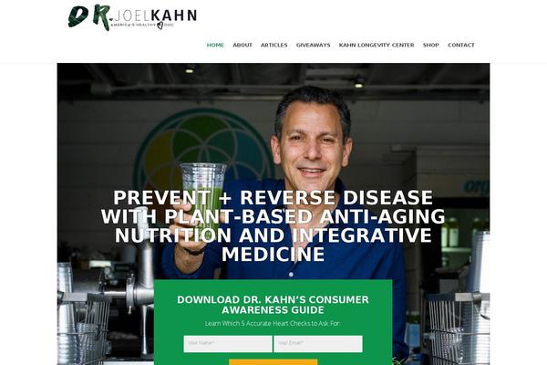 Salient Child theme site design template sample