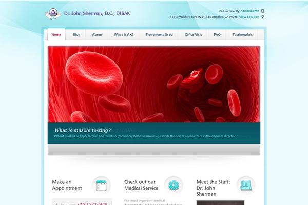 drjohnsherman.com site used Medica