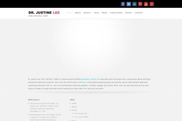 Leanbiz theme site design template sample